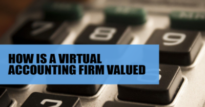 How is a virtual accounting firm valued
