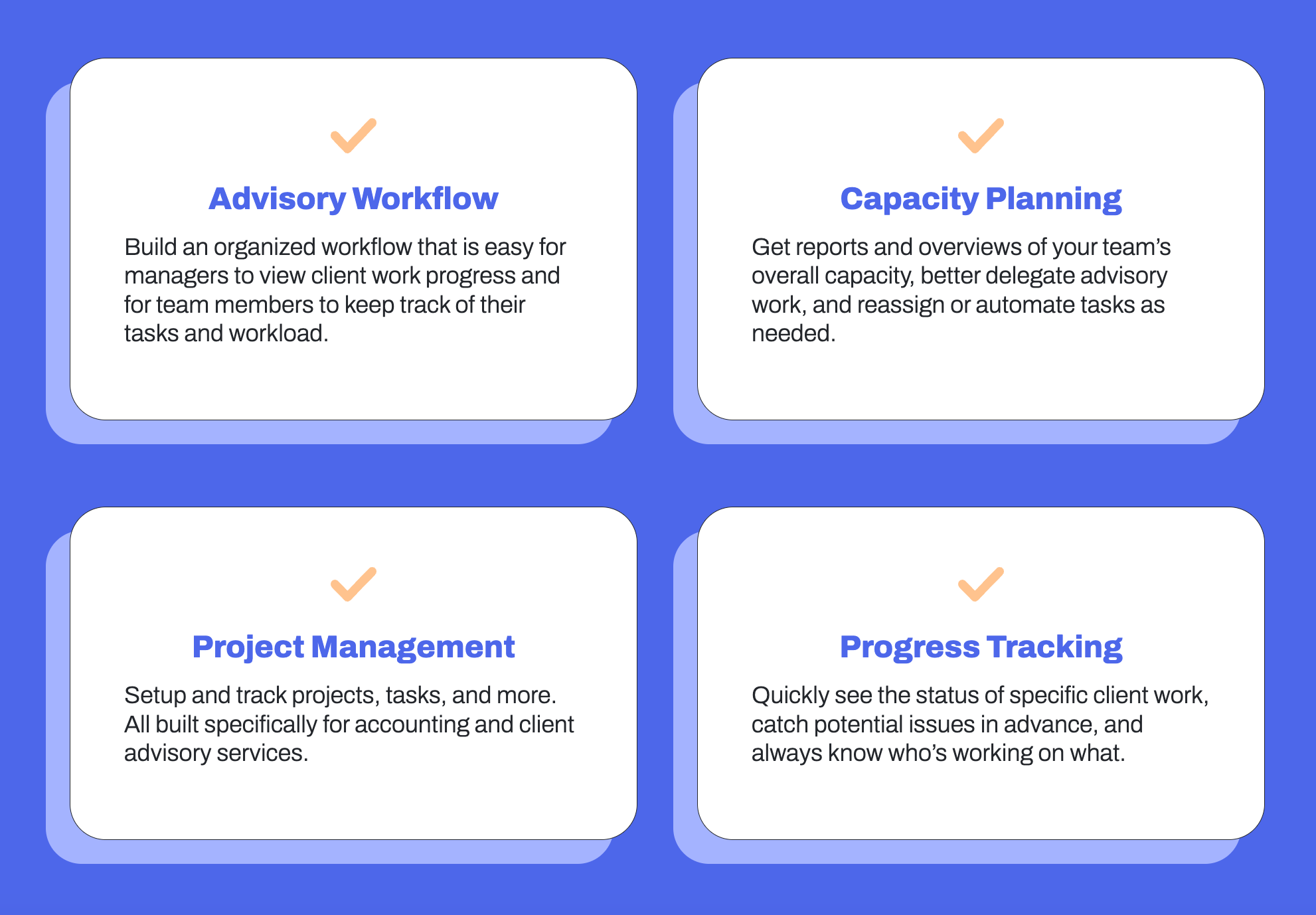 Jetpack Workflow for Client Advisory Services teams. 