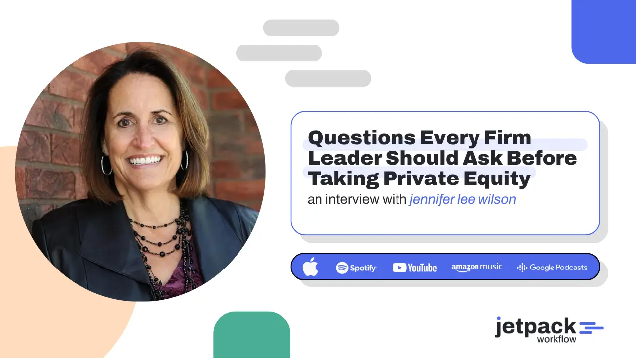 Questions Every Firm Leader Should Ask Before Taking Private Equity