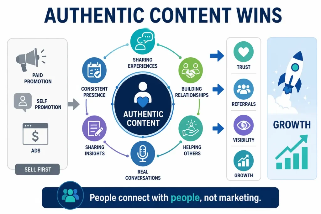 Why Authentic Content Works Better Than Marketing
