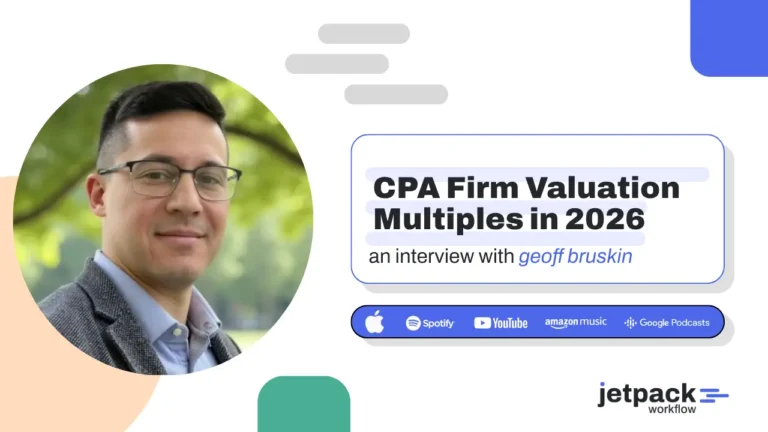 CPA firm valuation multiples and accounting practice deal values in 2026